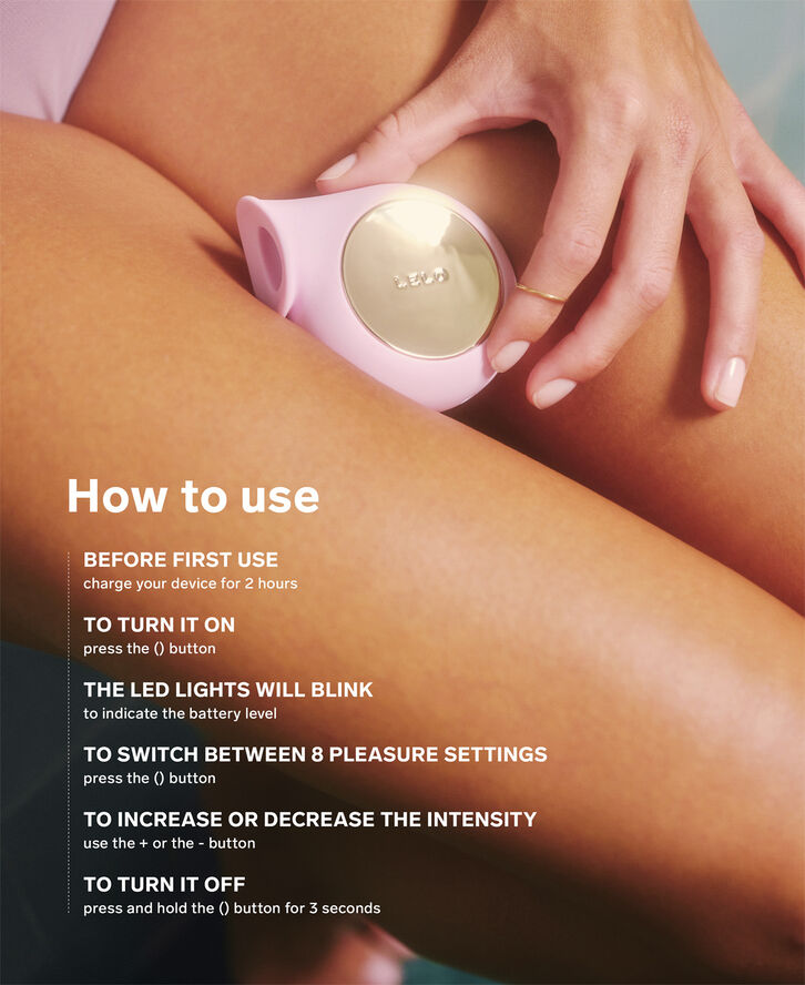 LELO Sila Lufttryksstimulator Lyslilla