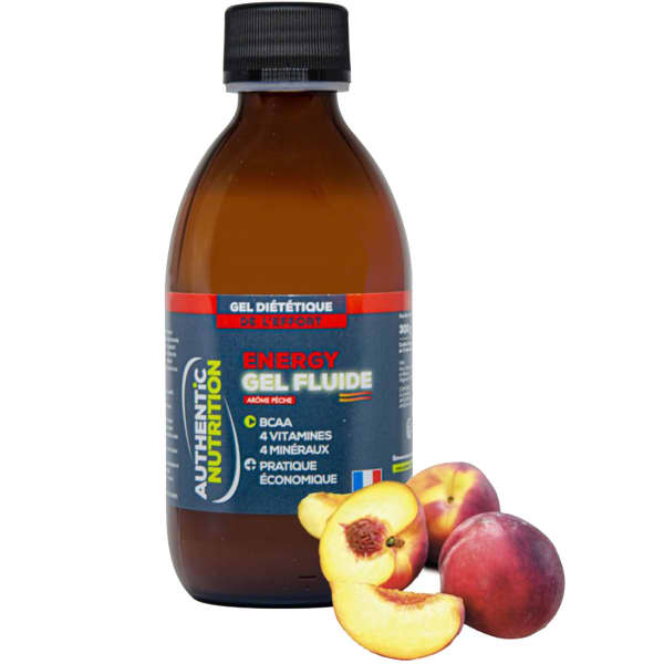 Boissons énergétiques AUTHENTIC NUTRITION GEL BOOST PECHE BOUTEILLE 300G UNI