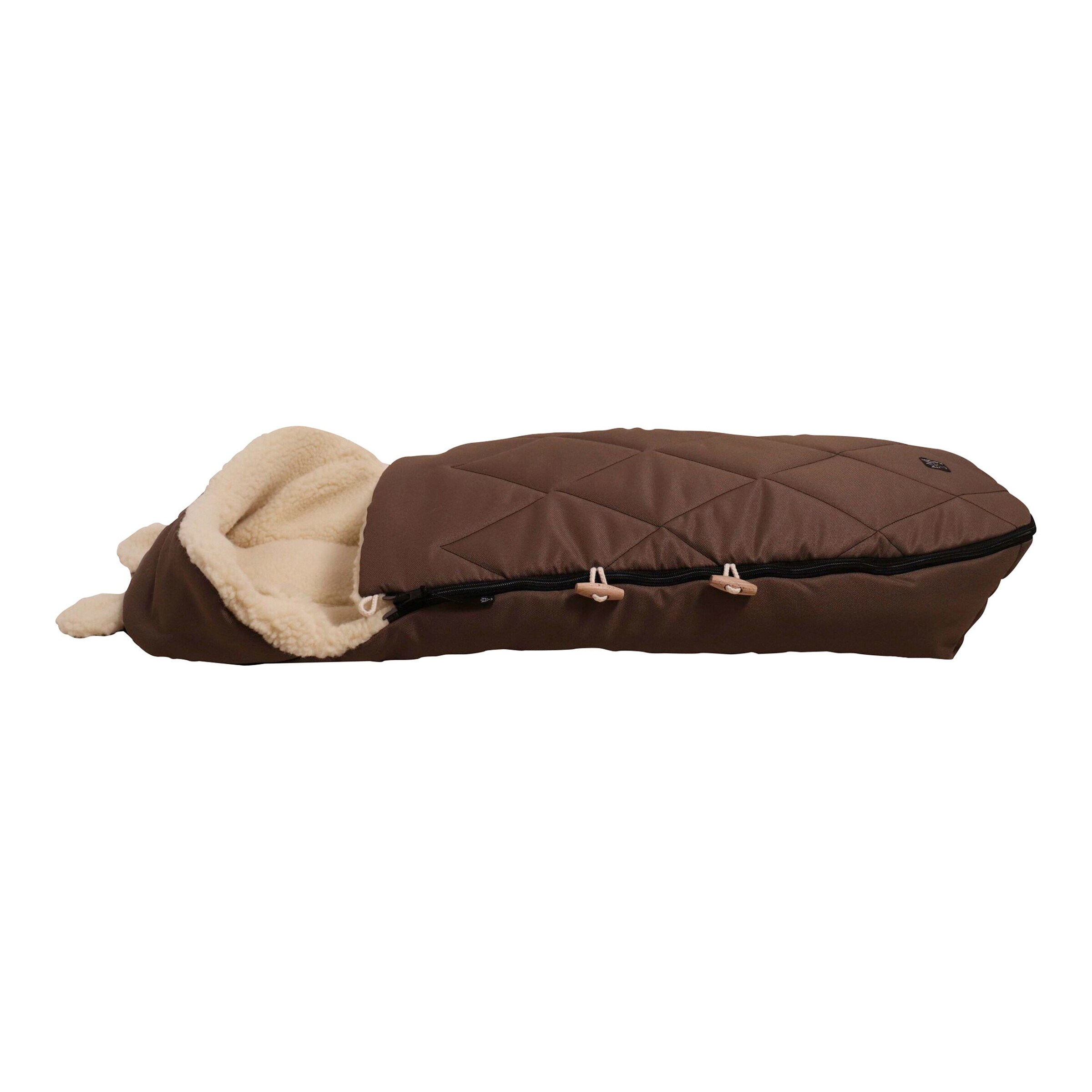 Kaiser Winterfußsack XL EARS WOOL caribou
