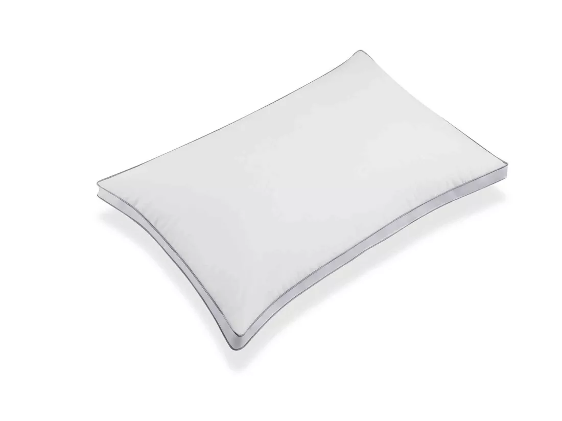 Lot de 2 oreillers Microgel Ferme percale Simmons 60x60