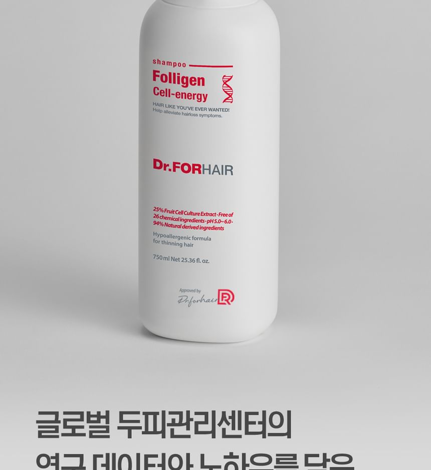 Dr.FORHAIR - Folligen Cell-Energy Shampoo Jumbo