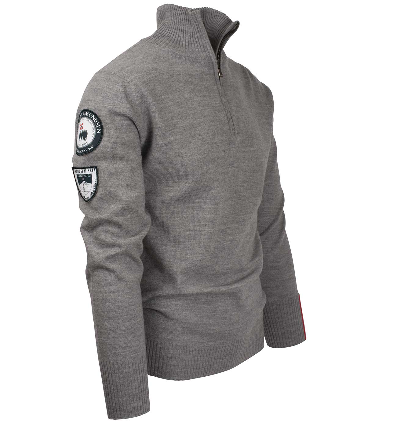 Amundsen Peak Half Zip Light Grey
