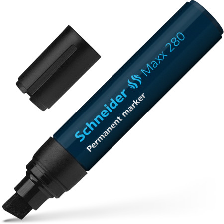 Schneider Maxx 280 Permanent-Marker - schwarz - 4+12 mm
