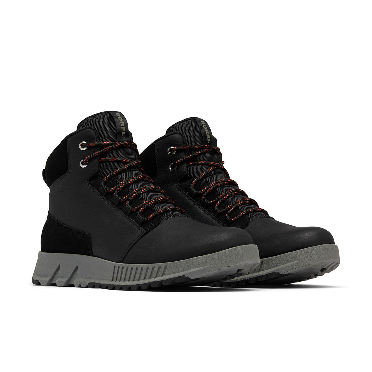 Sorel Mac Hill Lite Mid Plus Waterproof Vinterstøvle, herre (Black Quarry)