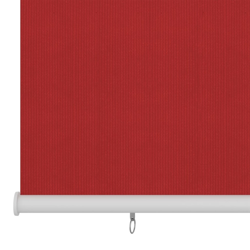 Store roulant d'extérieur 140x230 cm rouge pehd
