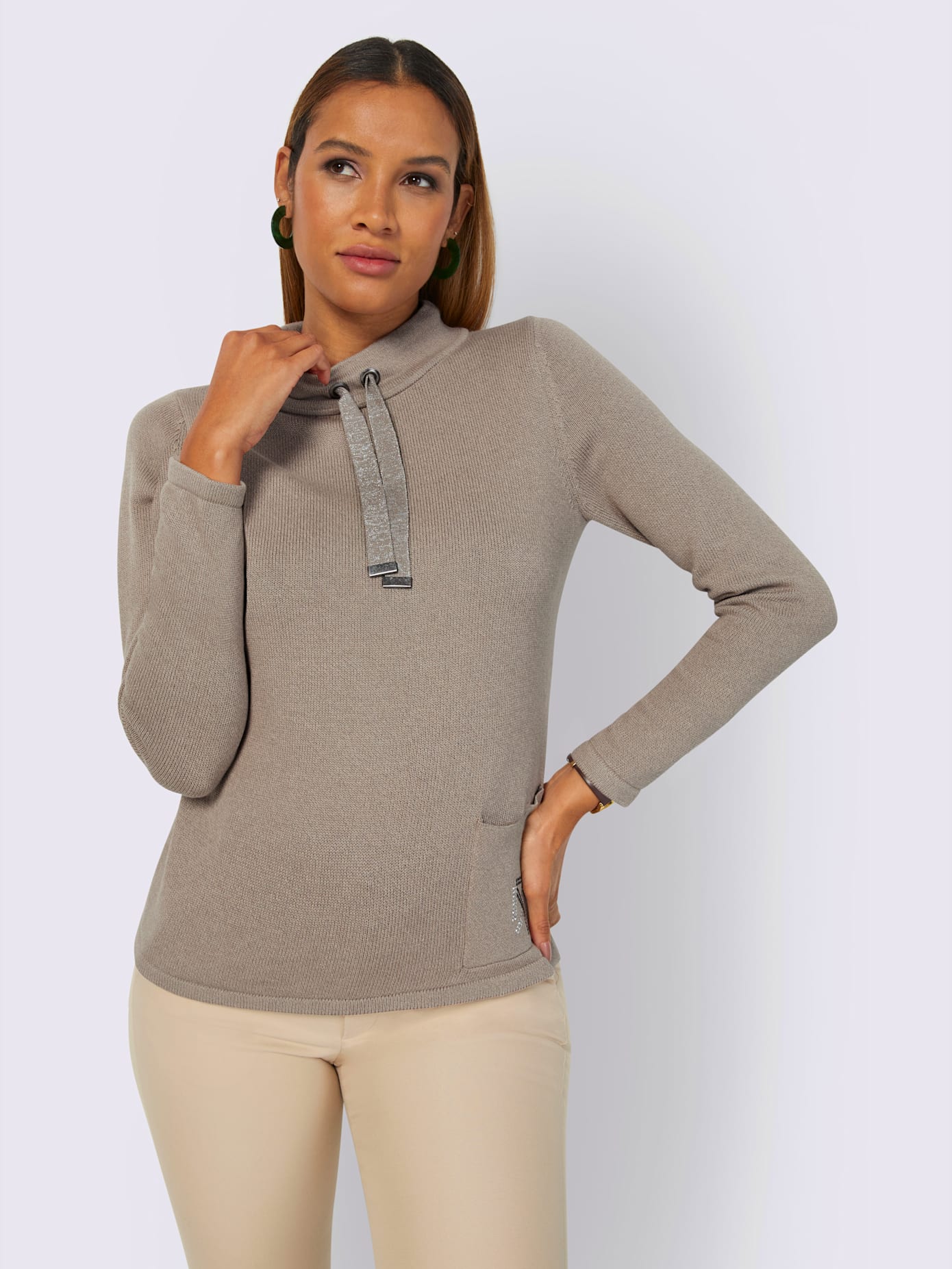 Pull pur coton