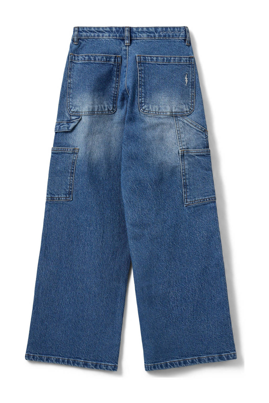 Sofie Schnoor wide leg jeans medium blue denim