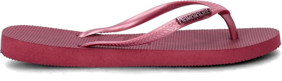 Havaianas HAV. SLIM LOGO METALLIC AMARANTH Dames Slippers amaranth