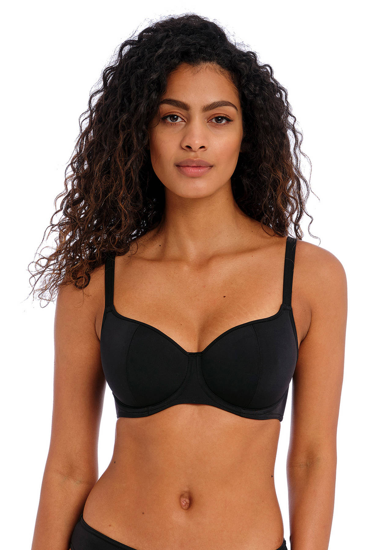 Freya voorgevormde beugel bikinitop Jewel Cove zwart
