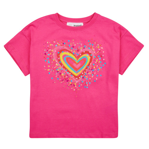 Desigual - TS_HEART - Rose