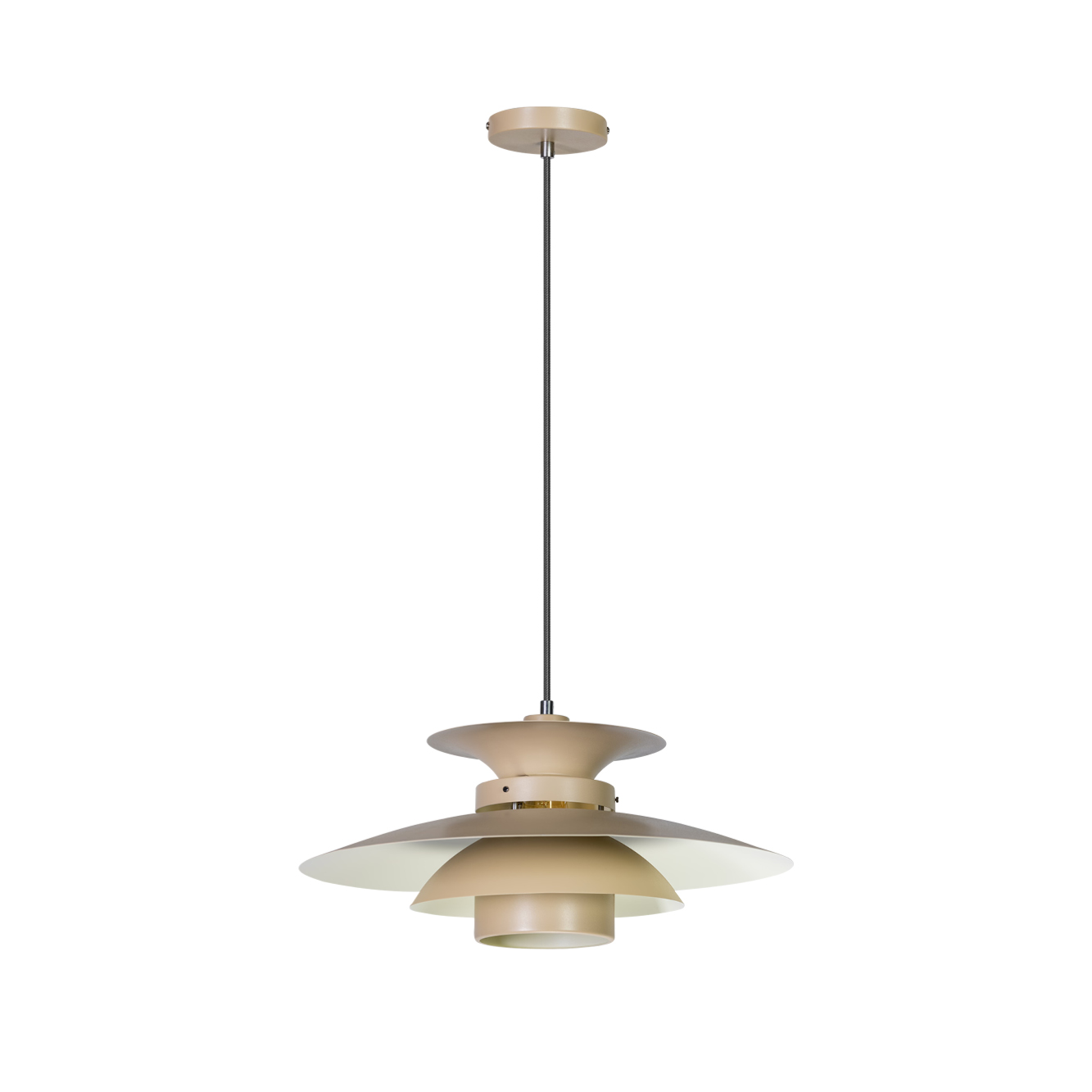 Hanglamp Patty beige Ø50 cm