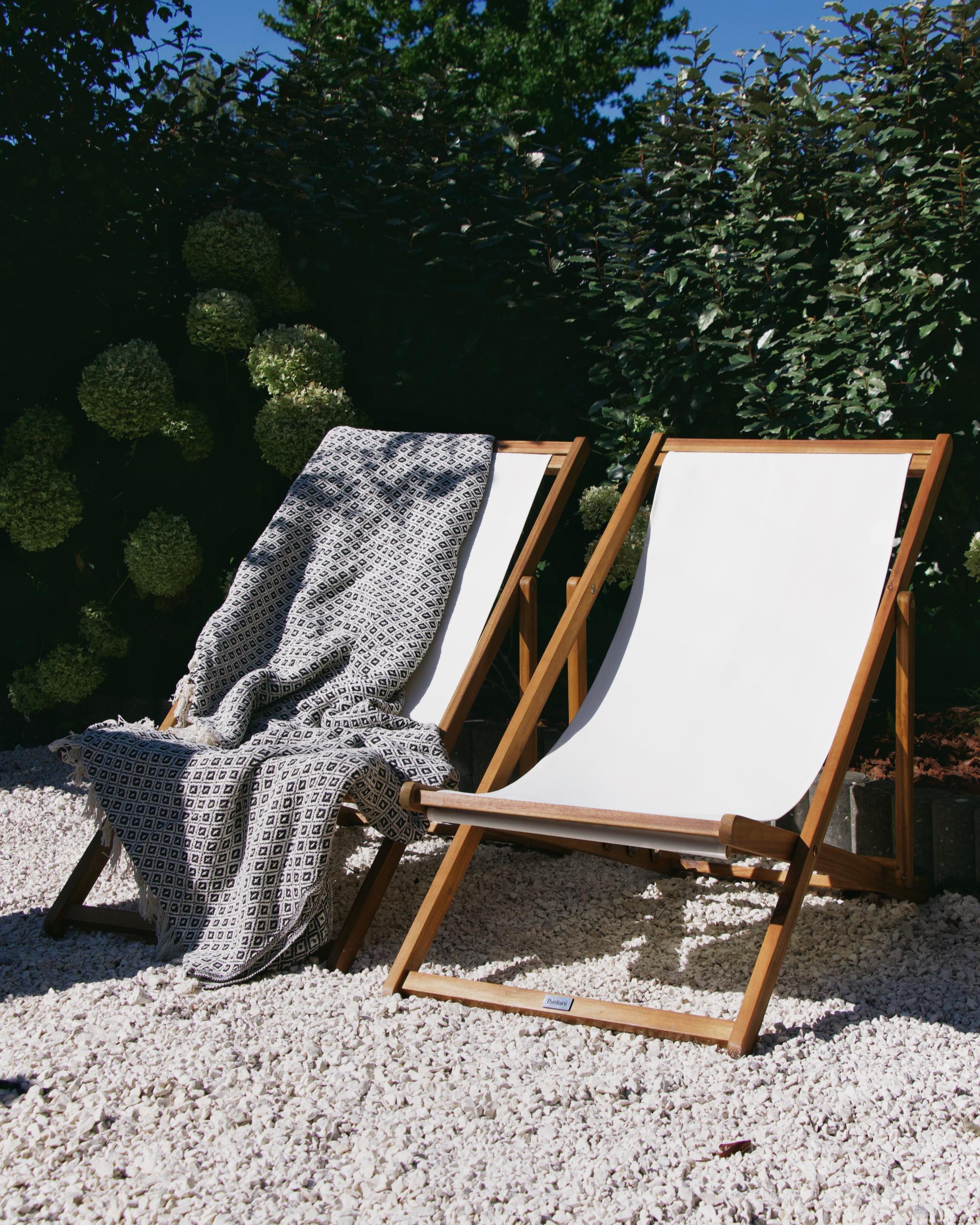 Plaid CHYAMA Katoen 220 x 240 cm Zwart