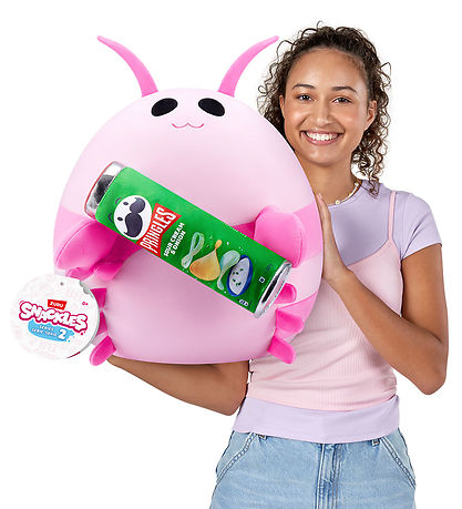 Snackles Kuscheltier - 50 cm - Garnelen Lily m. Pringles