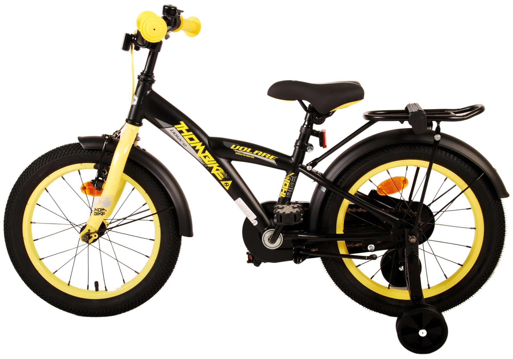 TPFSports Thombike Kinderfahrrad - Jungen - 16 Zoll - Rücktritt + Handbremse - Blau