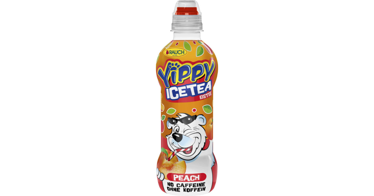 Rauch Yippy Eistee Pfirsich 0,33 Liter (Einweg)