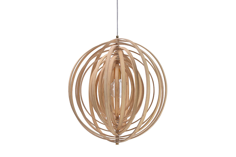 Woody taklampe Naturlige trespiler.