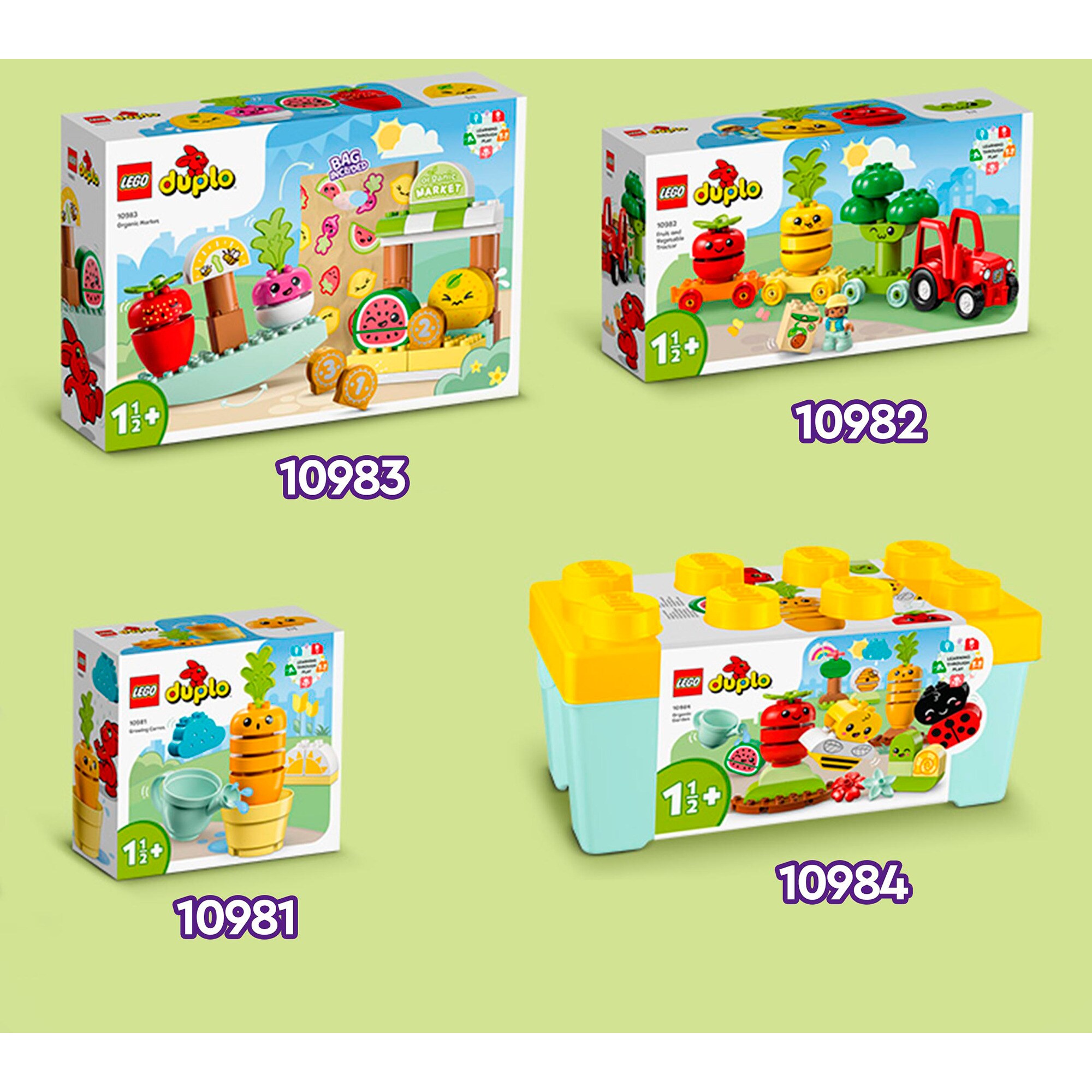 LEGO Konstruktionsspielzeug DUPLO Biogarten