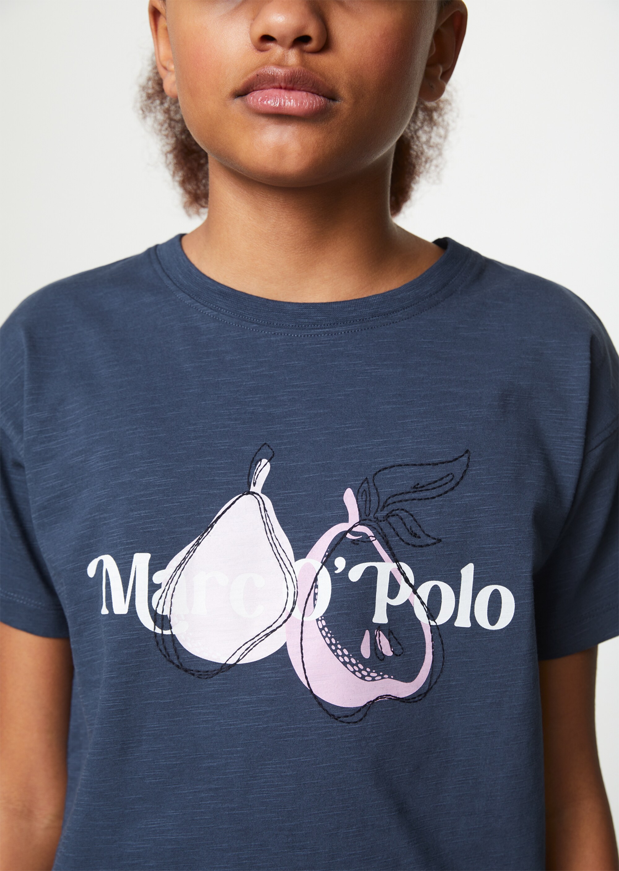 TEENS-GIRLS T-Shirt mit Print und Stickerei