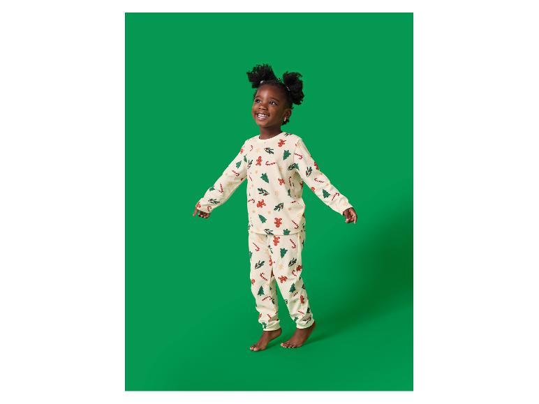 Velours kinder kerstpyjama