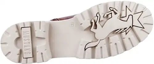 1437-503-307 Mustang cognac - maat 43 veterboot cognac - maat 43 Calandschoen