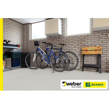 Weber Beamix epoxycoating slijtvast RAL 7035 lichtgrijs