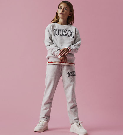Name It Jogginghosen - NkfTaloy - Light Grey Melange