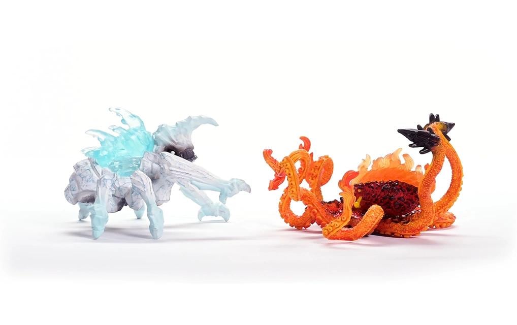 Eiskäfer vs. FeuerkrakeEldrador Creatures Sammelfiguren-Set