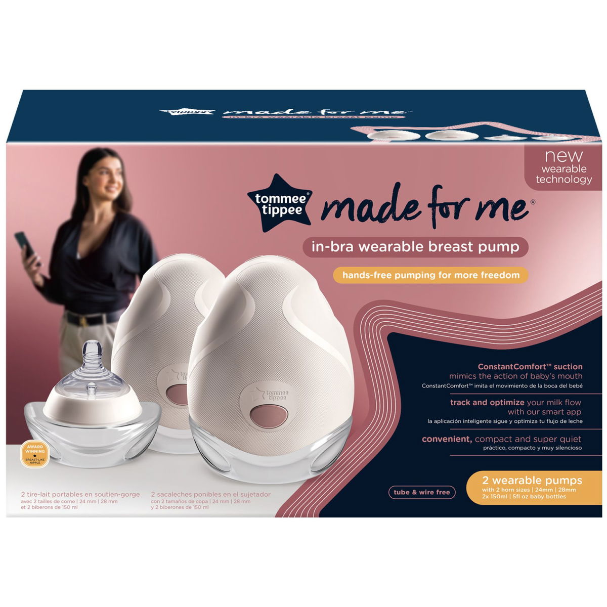 Tommee TippeeTommee Tippee   Made for Me elektrische Milchpumpe Doppel