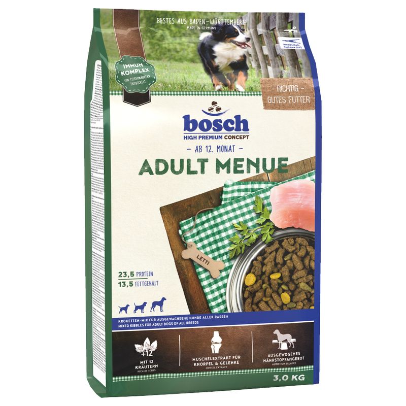 bosch Adult Menue