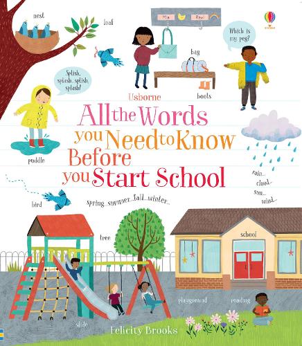 All the Words You Need to Know Before You Start School (Board book)