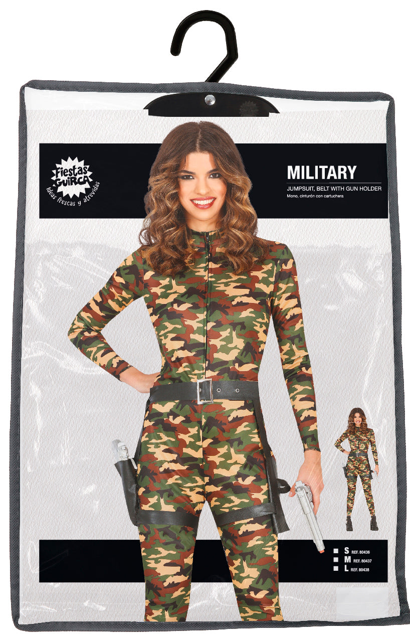 Kostuum Dames Militair