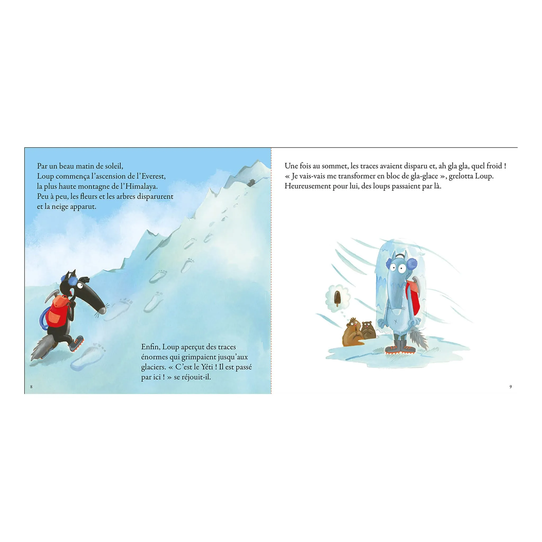 Auzou Mes Fabuleuses Aventures de Loup avec Peluche