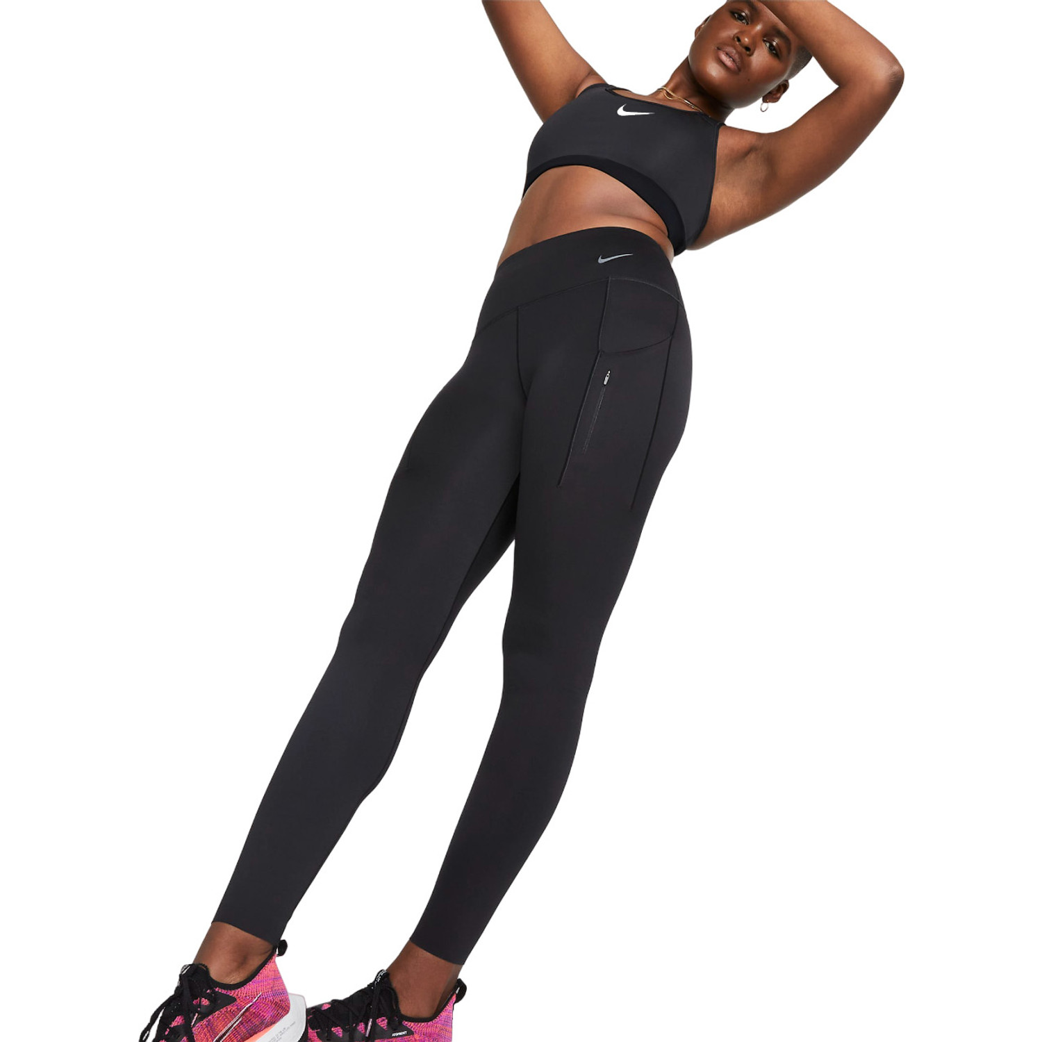 Nike Swoosh High Support BH Legging Set Dames
