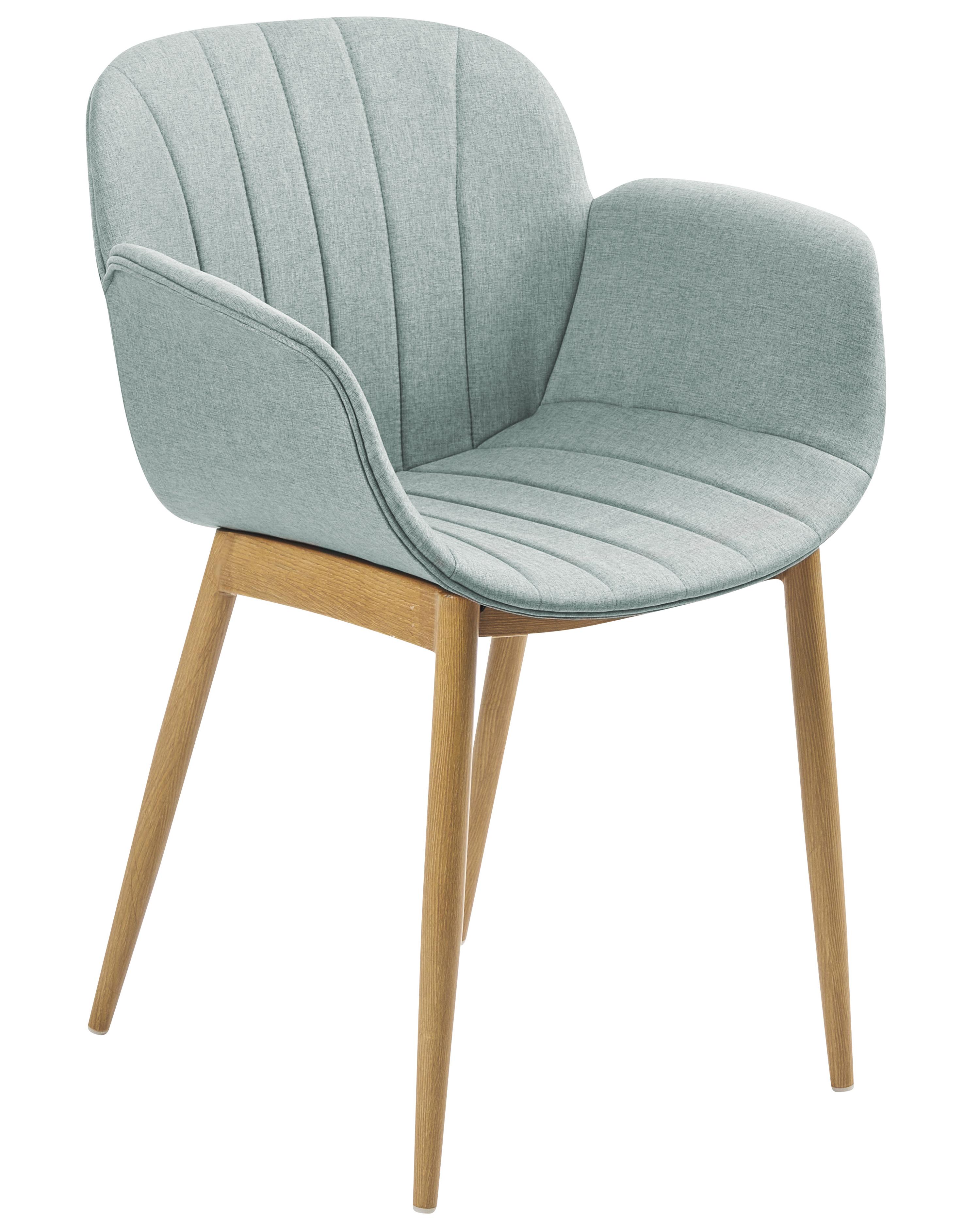 Set van 2 eetkamerstoelen ALICE Mintgroen