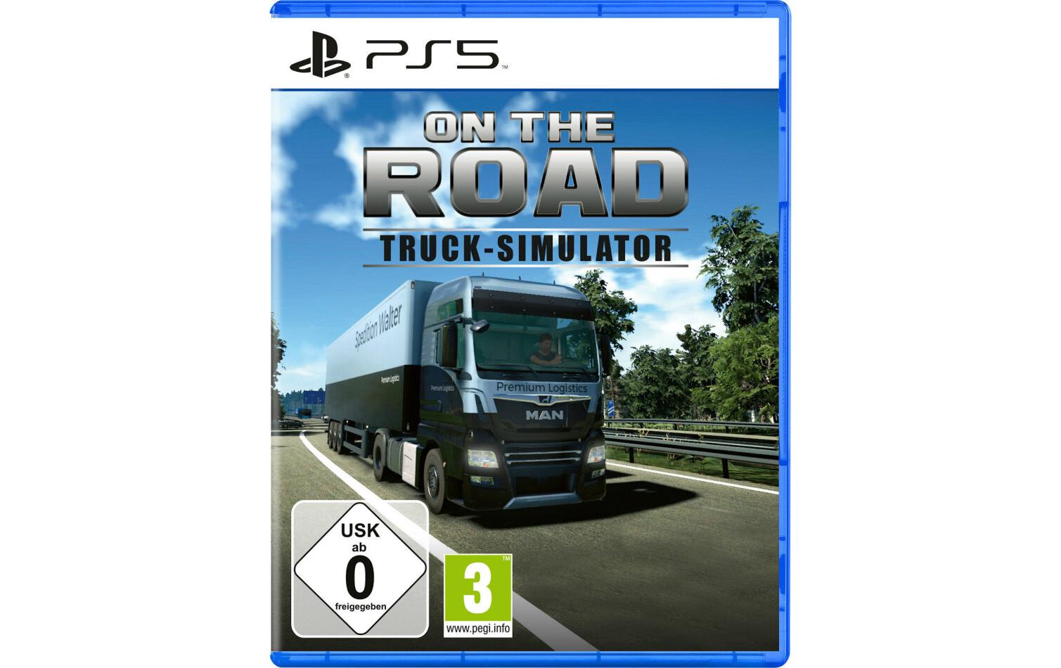 On the RoadTruck-Simulator Spiel für die PlayStation 5