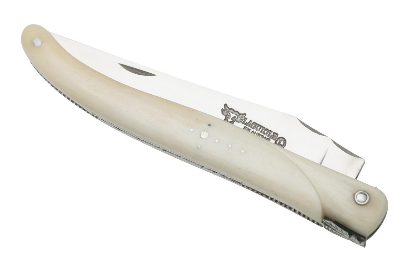 Laguiole en Aubrac Le Perlé 12 cm L0512OS6J3 Full Handle wit been