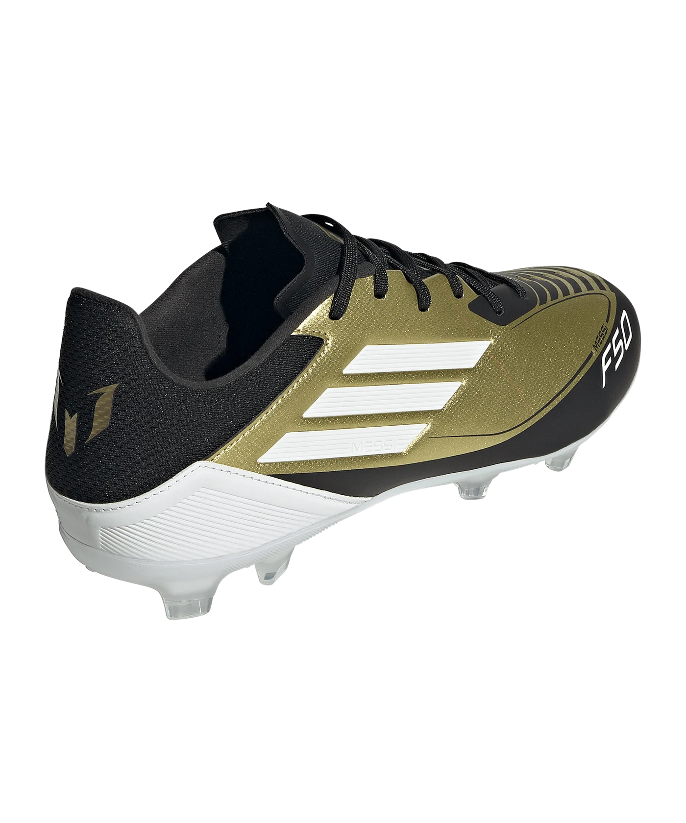 adidas F50 League FG/MG Messi Triunfo Dorado Gold Weiss