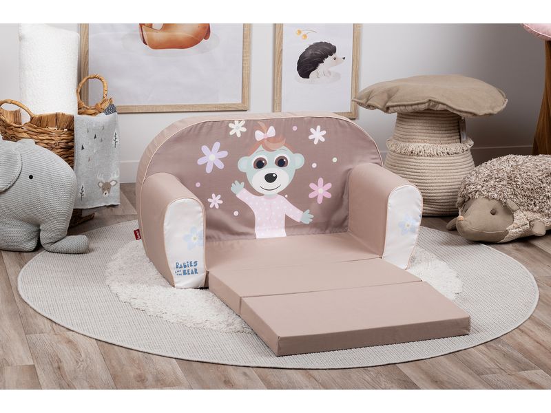 Knorrtoys Kindersofa «Baby Treflinka» Ausklappbares Kindersofa