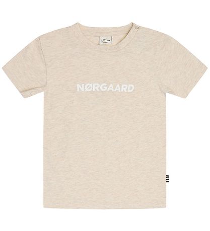 Mads N?rgaard T-shirt - Taurus - Nature Melange