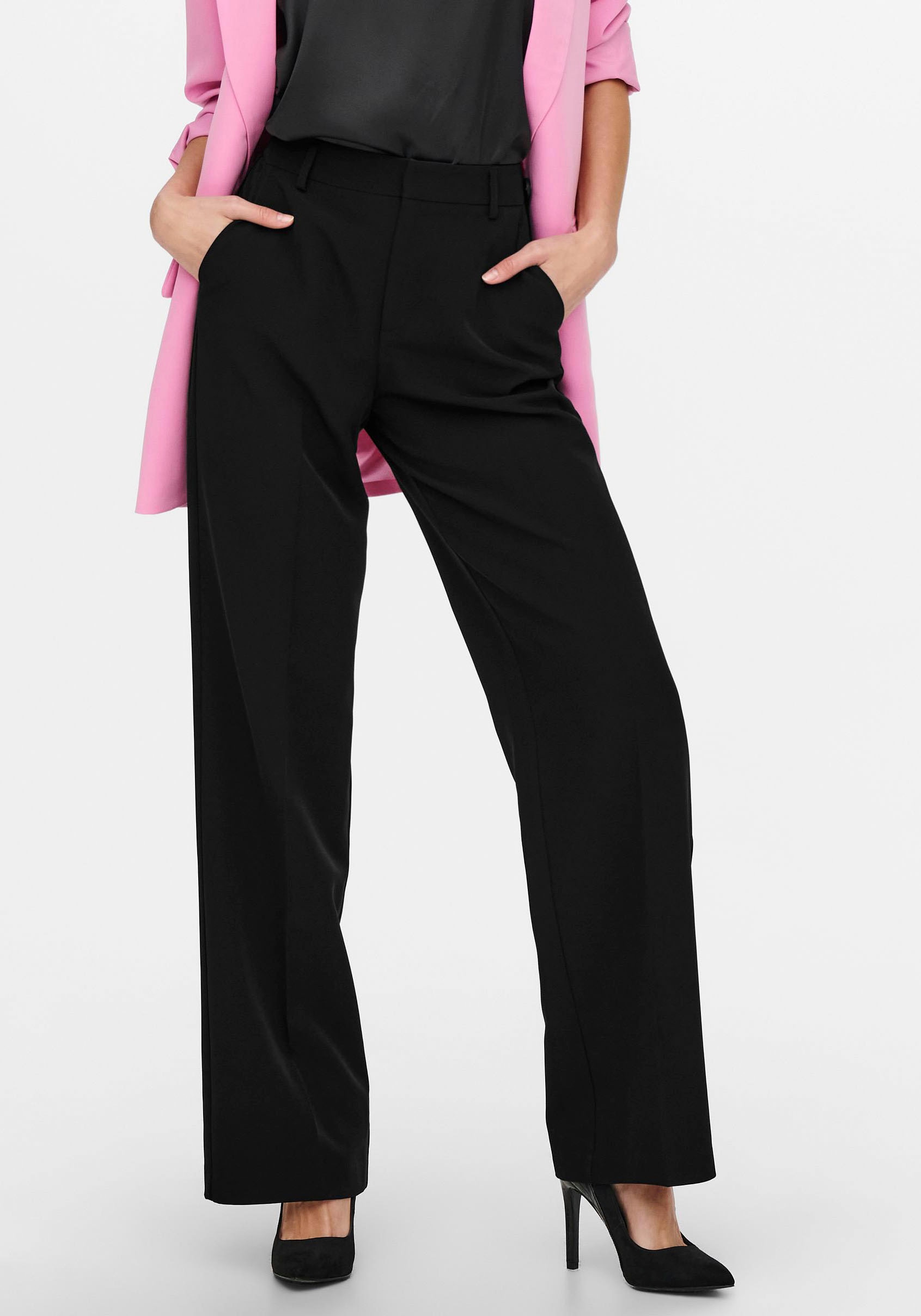 ONLY Anzughose »ONLBERRY LIFE HW WIDE PANT TLR NOOS«  mit Stretch
