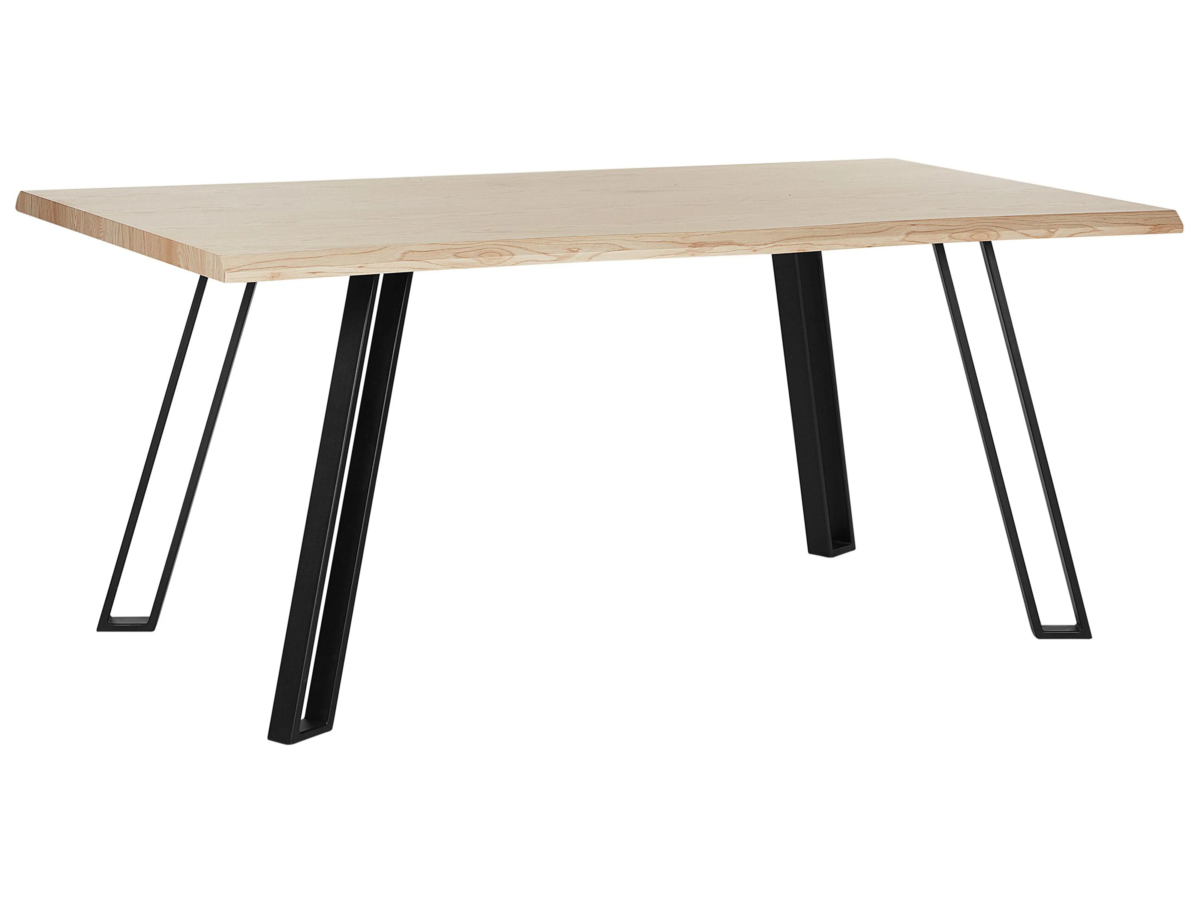 Eettafel GRAHAM Lichtbruin 90 cm 180 cm