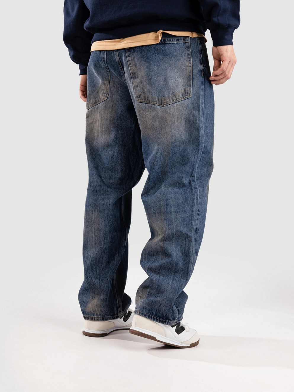 Empyre Sk8 Ultra Loose Jeans dirty med wash