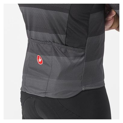 Maillot Manches Courtes Castelli Livelli Noir