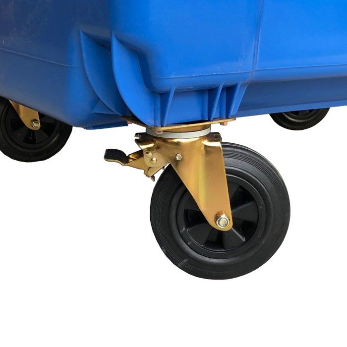 Afvalcontainer 1100 liter blauw (8713631718962)