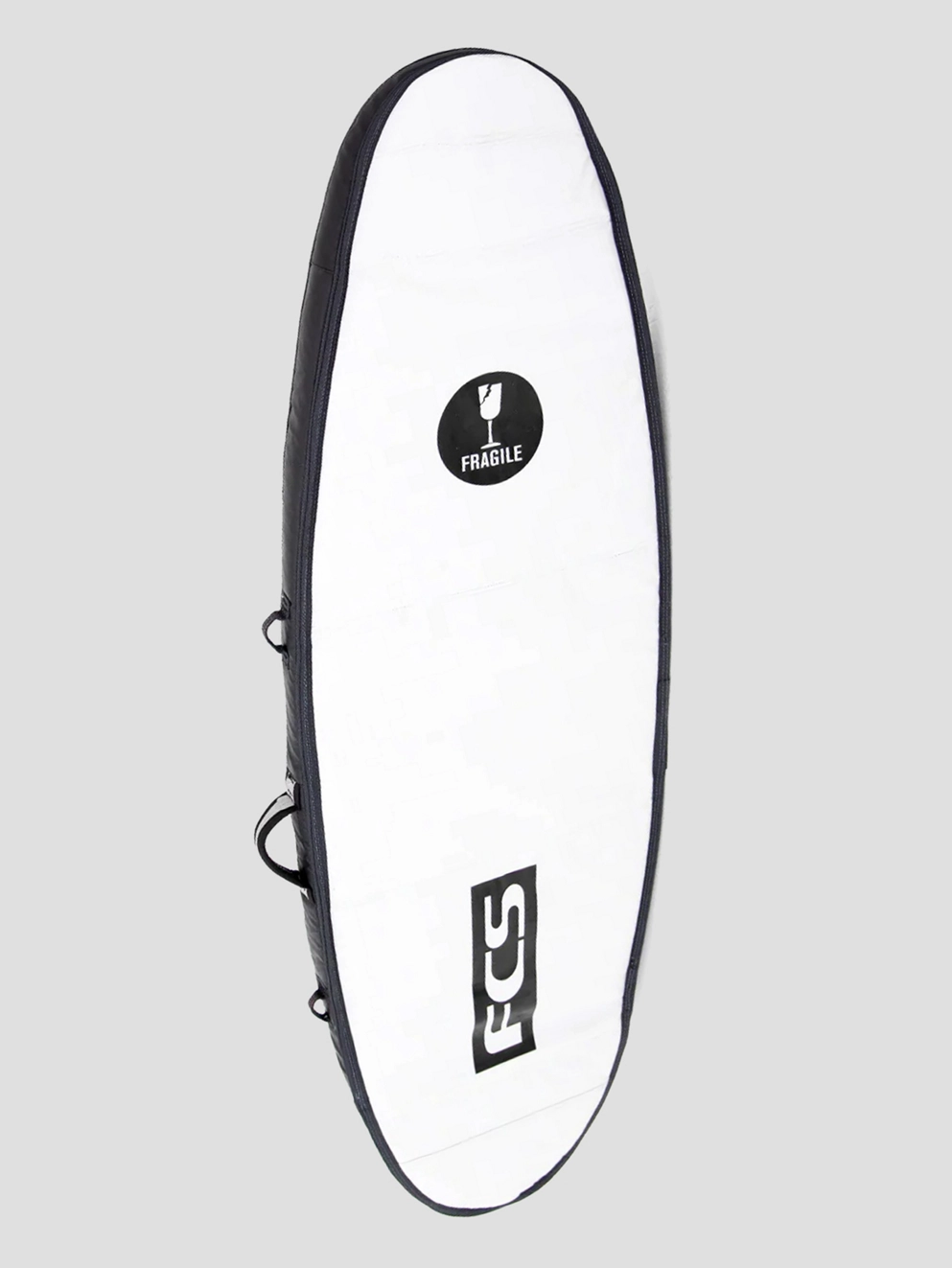 FCS Travel 1 Fun 6'7 Surfboard Bag black/grey