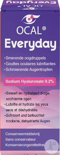 ID Phar Ocal Everyday Gouttes Oculaires 0,2% HA 10ml