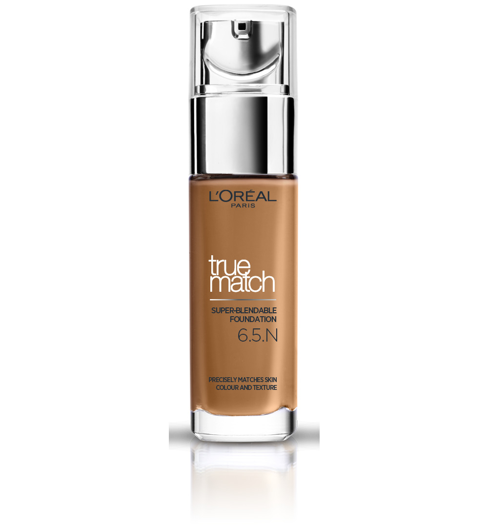L’Oréal True match foundation 6.5D/6.5W caramel (1 stuk)
