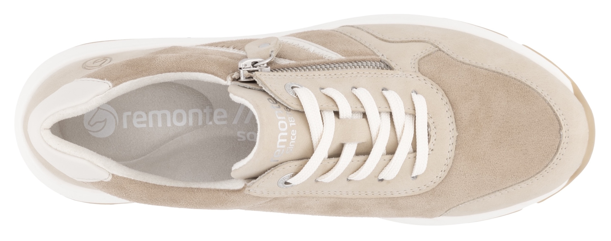 Remonte Keilsneaker  , Freizeitschuh, Halbschuh, Schnürschuh in veganer Verarbeitung