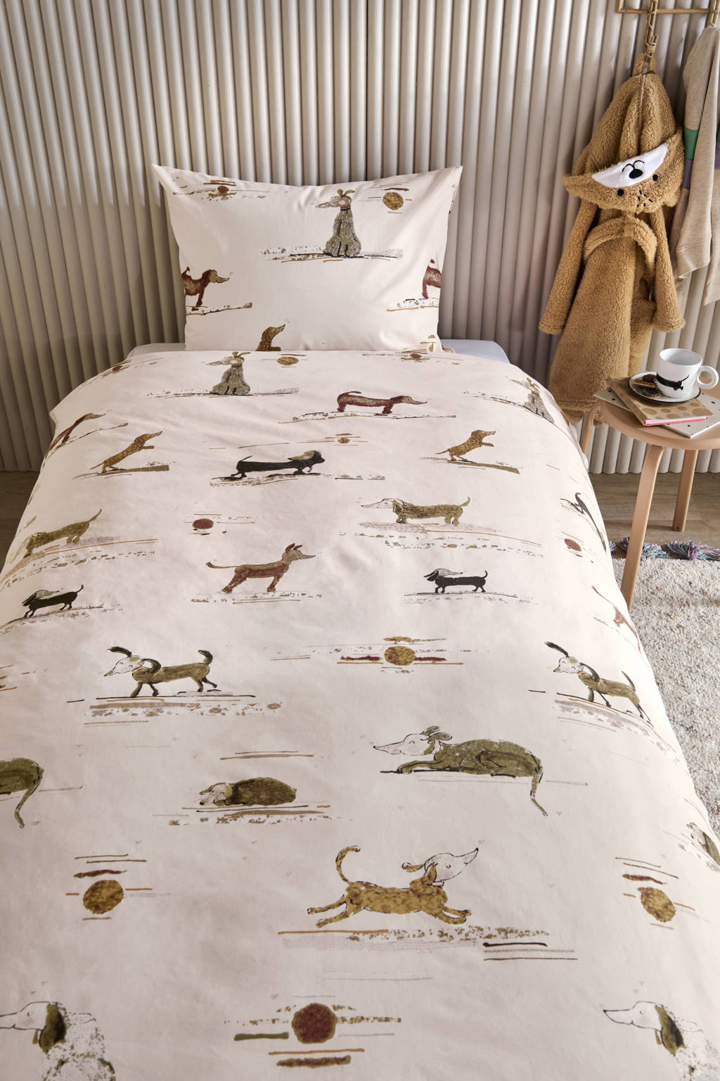 katoenen dekbedovertrek 1-persoons (140x220 cm)