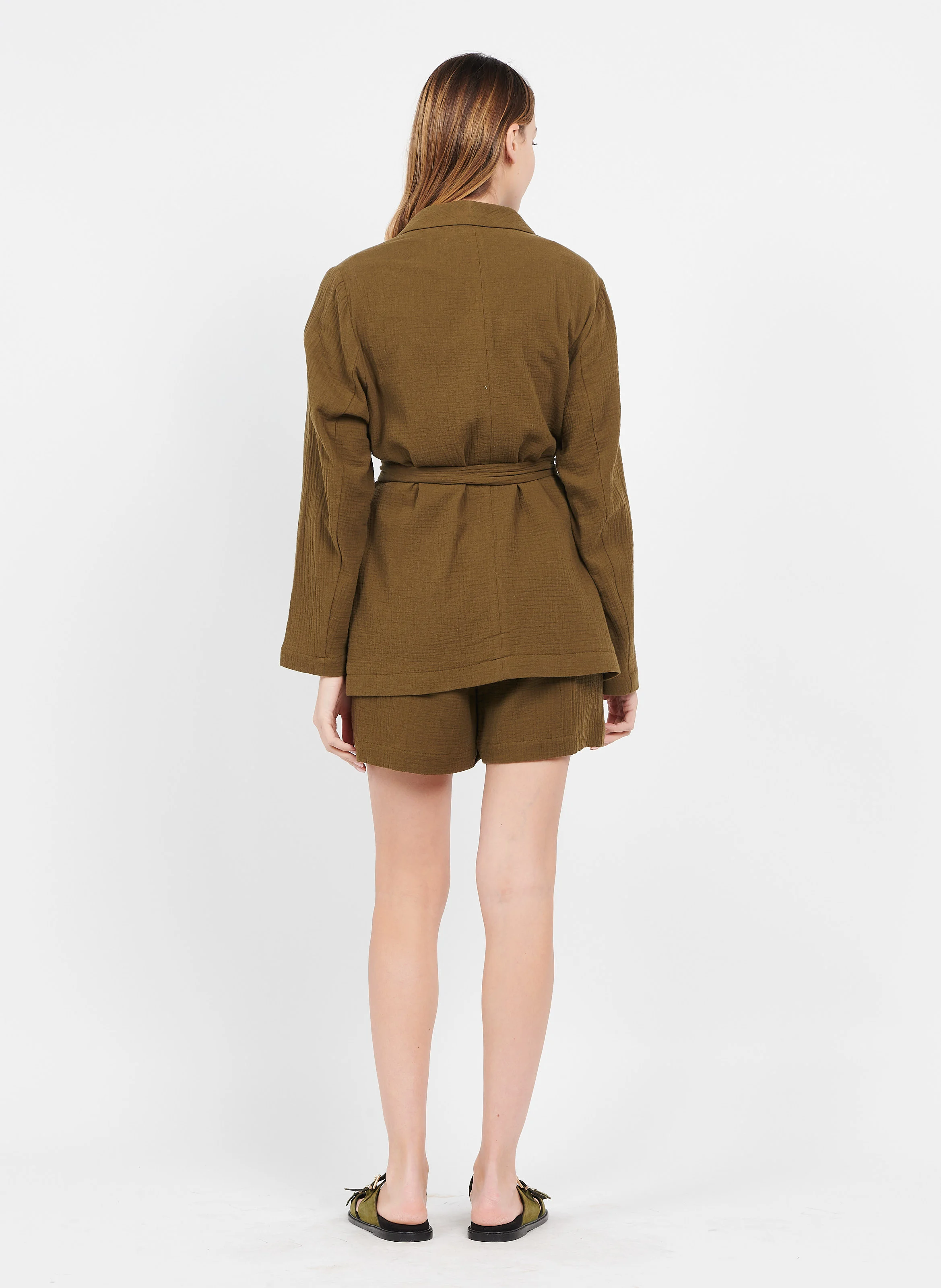 Veste en coton | Kaki